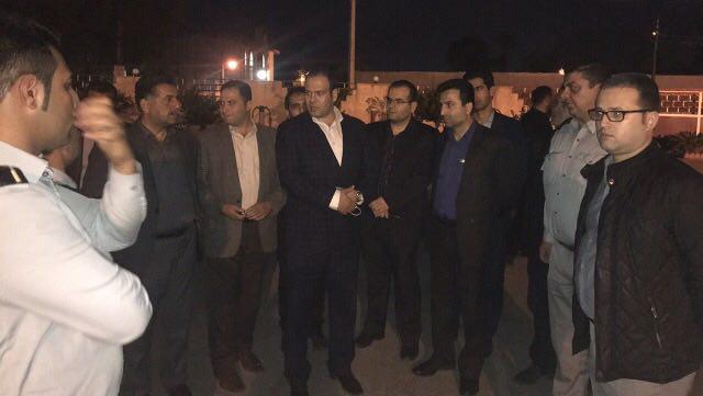 بازديد مهندس كاظمي شهردار لاهيجان از ايستگاه شماره ٢آتش نشاني